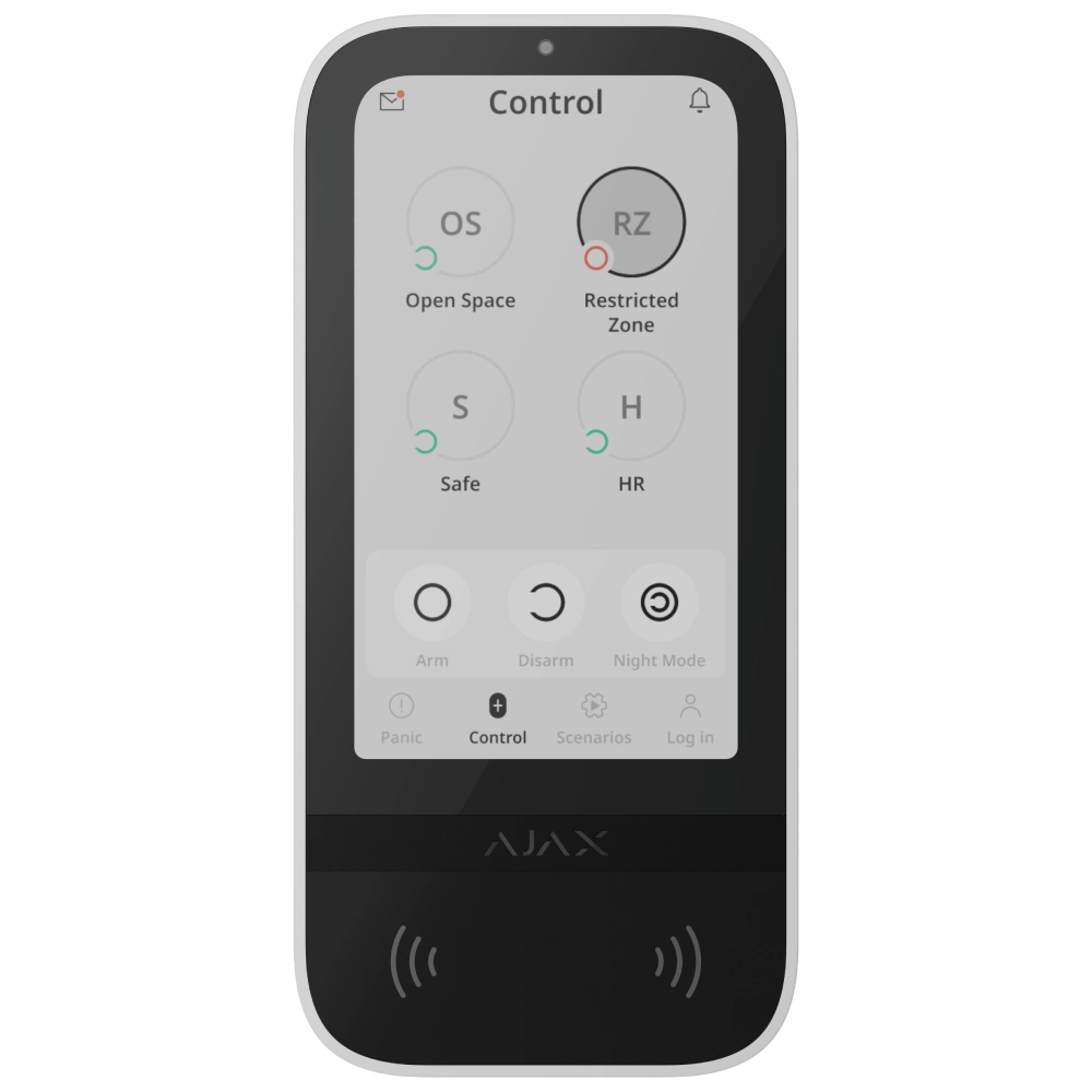 Superior KeyPad TouchScreen G3 Jeweller white