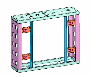 55 "LCD Display Unit Modular Frame Bracket
