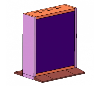 49 "LCD Display Unit Modular Pedestal Bracket