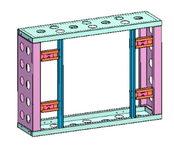 49 "LCD Display Unit Modular Frame Bracket