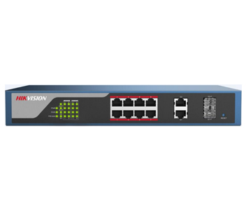 8-портовий керований POE комутатор Hikvision
