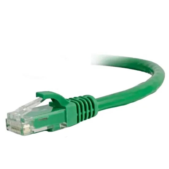 Патч-корд литий зелений UTP, RJ45 1m, кат. 5Е