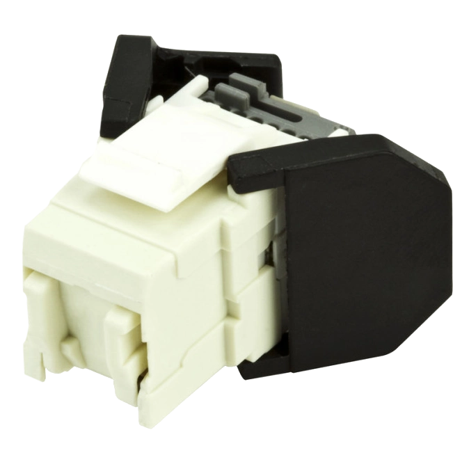 Модуль Keystone UTP RJ45 кат. 5e, чорний