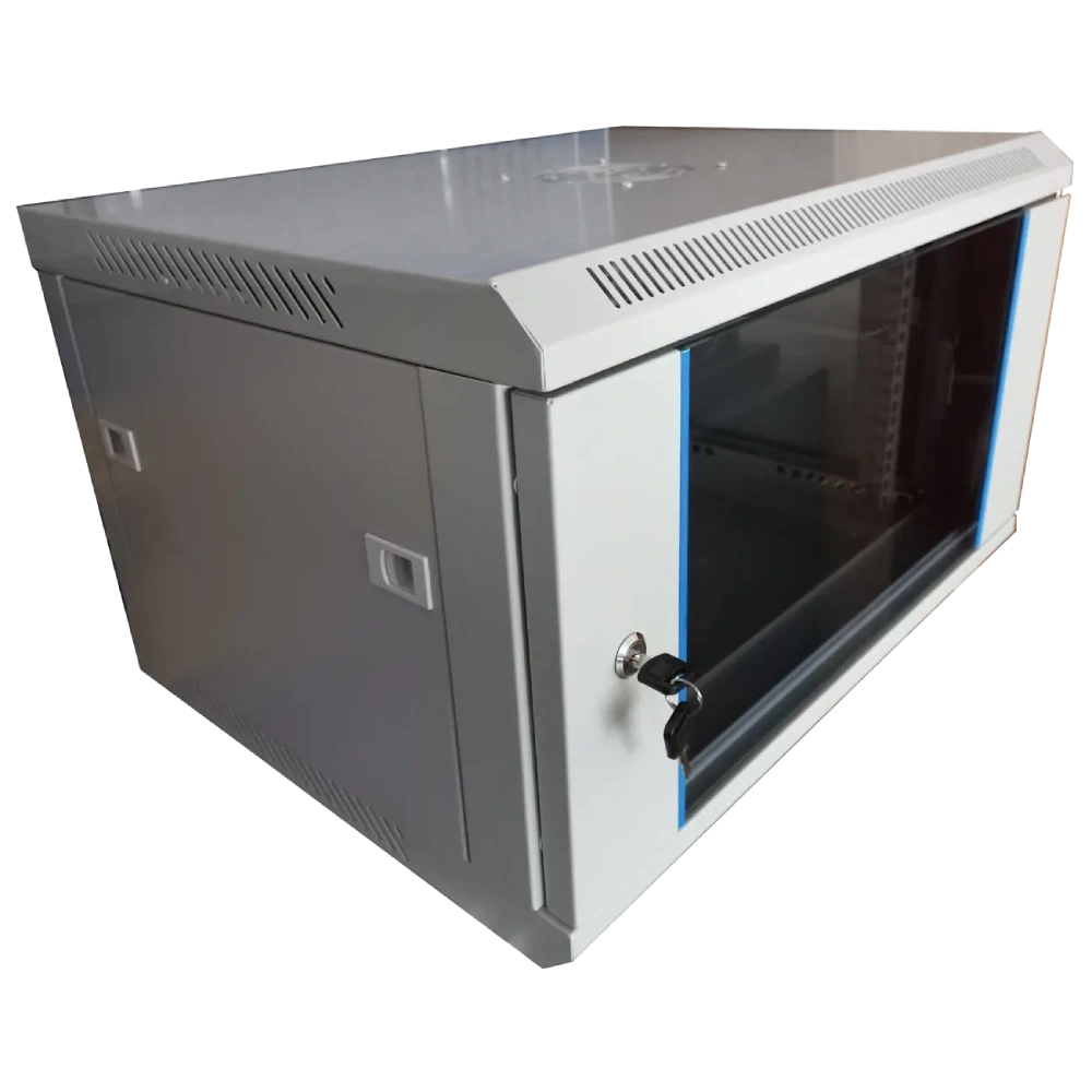 Шафа коммутаційна настінна 4U 600x450 розбірна